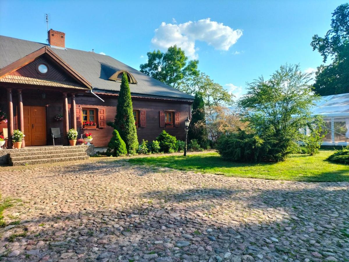 Dwor Woskrzenice Hotell Biała Podlaska Exteriör bild