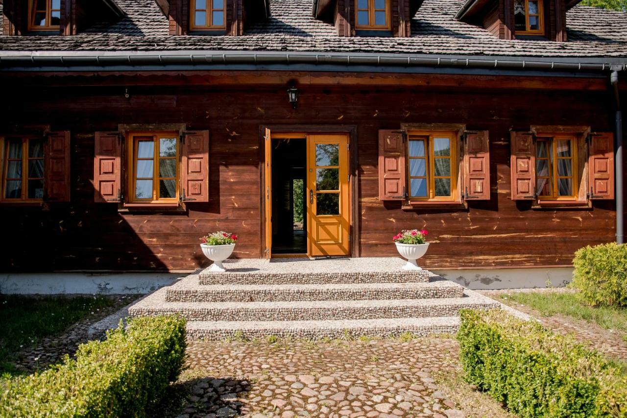 Dwor Woskrzenice Hotell Biała Podlaska Exteriör bild